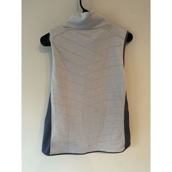 UNDER ARMOUR Coldgear Reactor Vest Gray Zip Up 1304348-941 Golf Women's Large - Picture 7 of 8